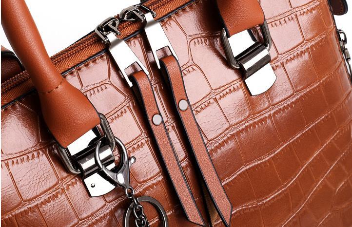 Everyday Elegance 4-Piece Leather Bag Set