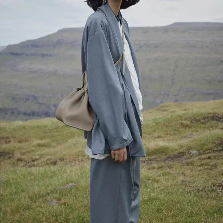 Classic Harmony Leather Handbag