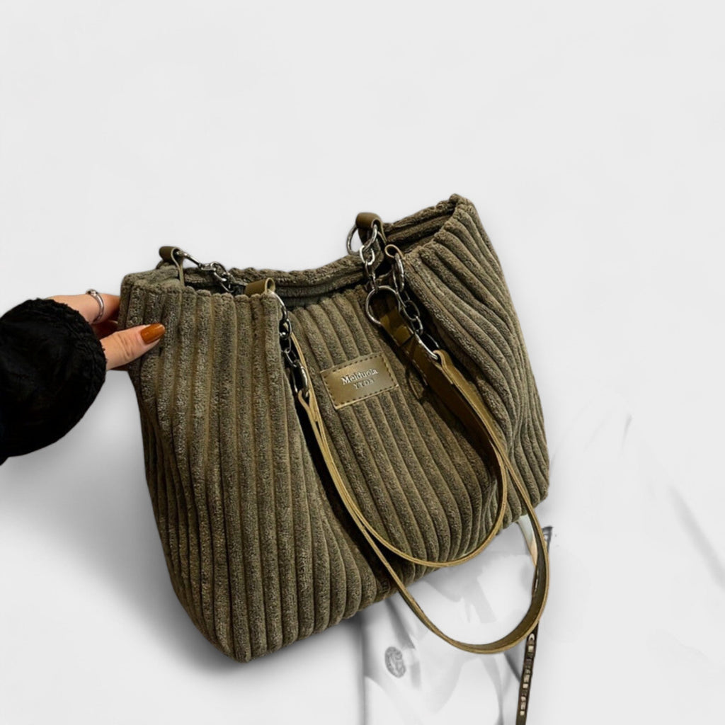 Shoulder Bag with Soft Cord