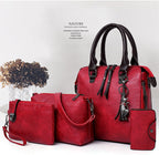 Essential 4-Piece Leather Bag Set