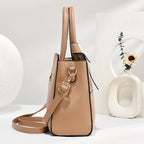 Chic Leather 3-Piece Leather Bag Set