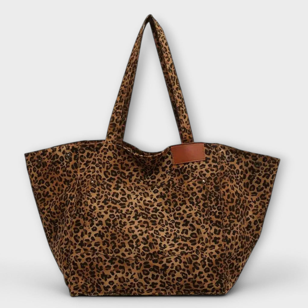 Elegant Leopard Shoulder Bag
