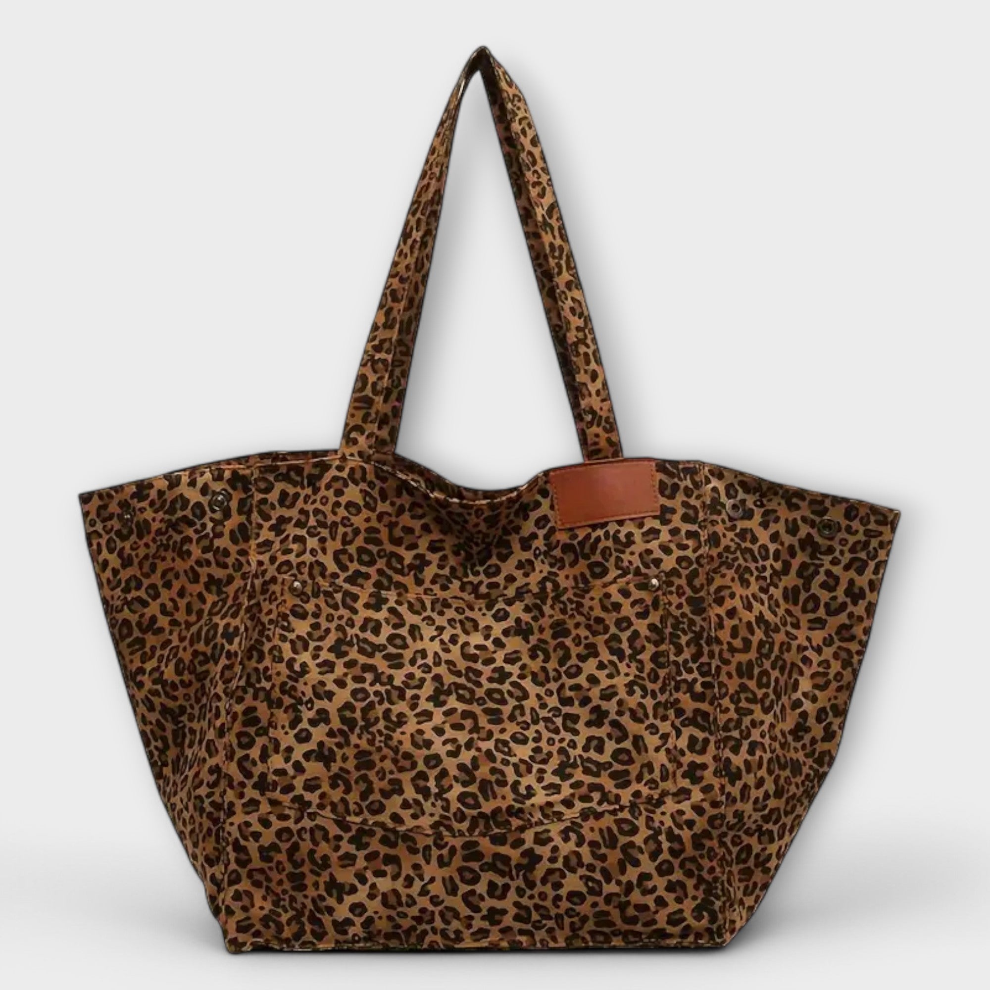 Elegant Leopard Shoulder Bag