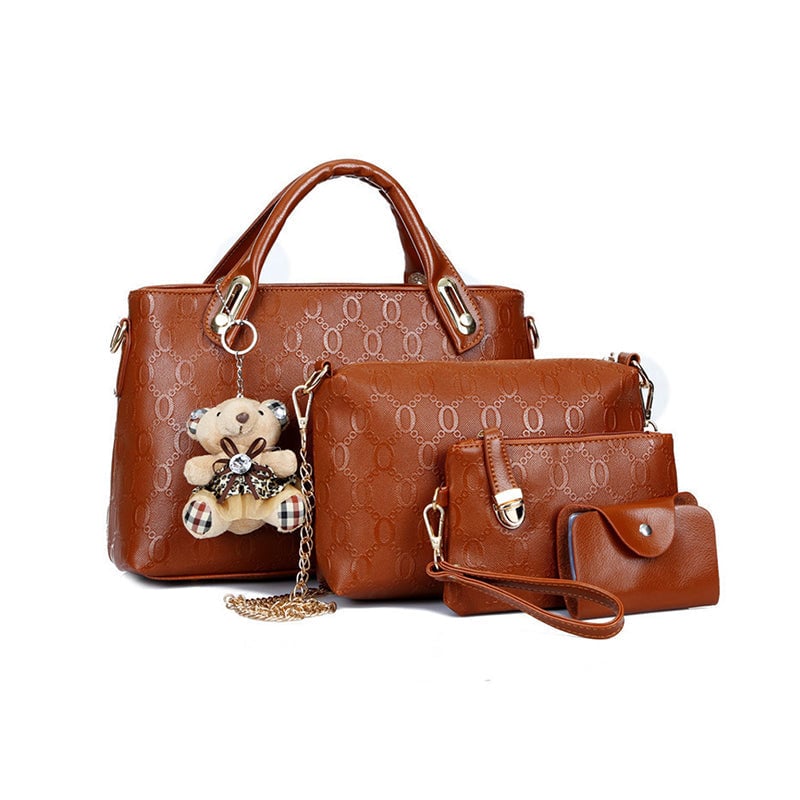 Legacy 4-Piece Leather Bag Set