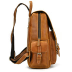 Travel Leather Backpack