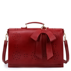 Elegant Bow-Tie Satchel