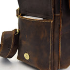 Travel Leather Backpack