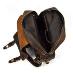 Travel Leather Backpack