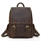 Travel Leather Backpack