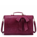 Elegant Bow-Tie Satchel