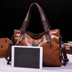 Infinite Elegance Leather Handbag
