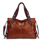 Infinite Elegance Leather Handbag