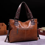 Infinite Elegance Leather Handbag