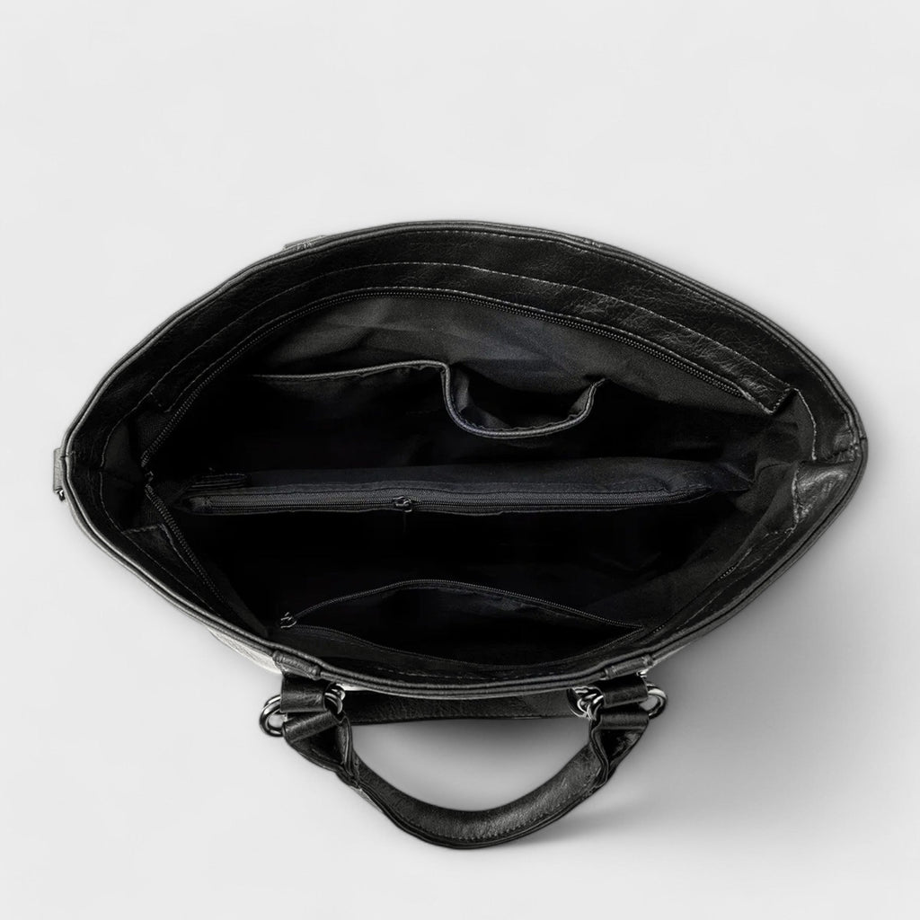 Large Leather Duffel Bag