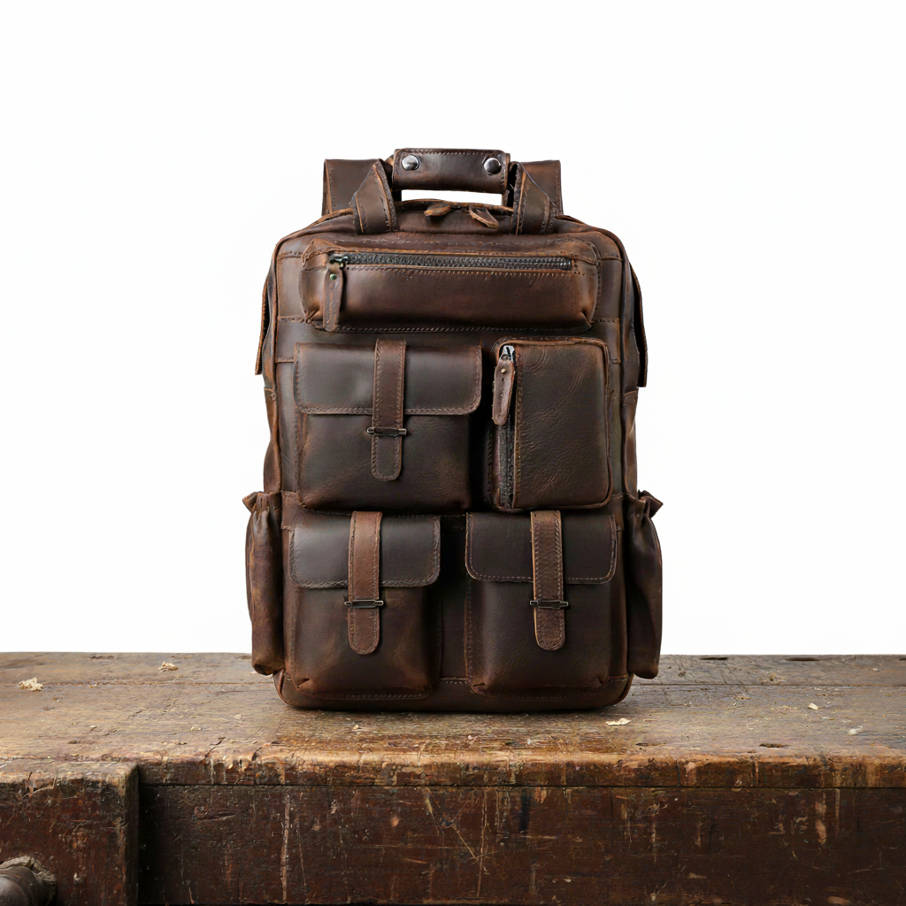 Ruben Leather Backpack
