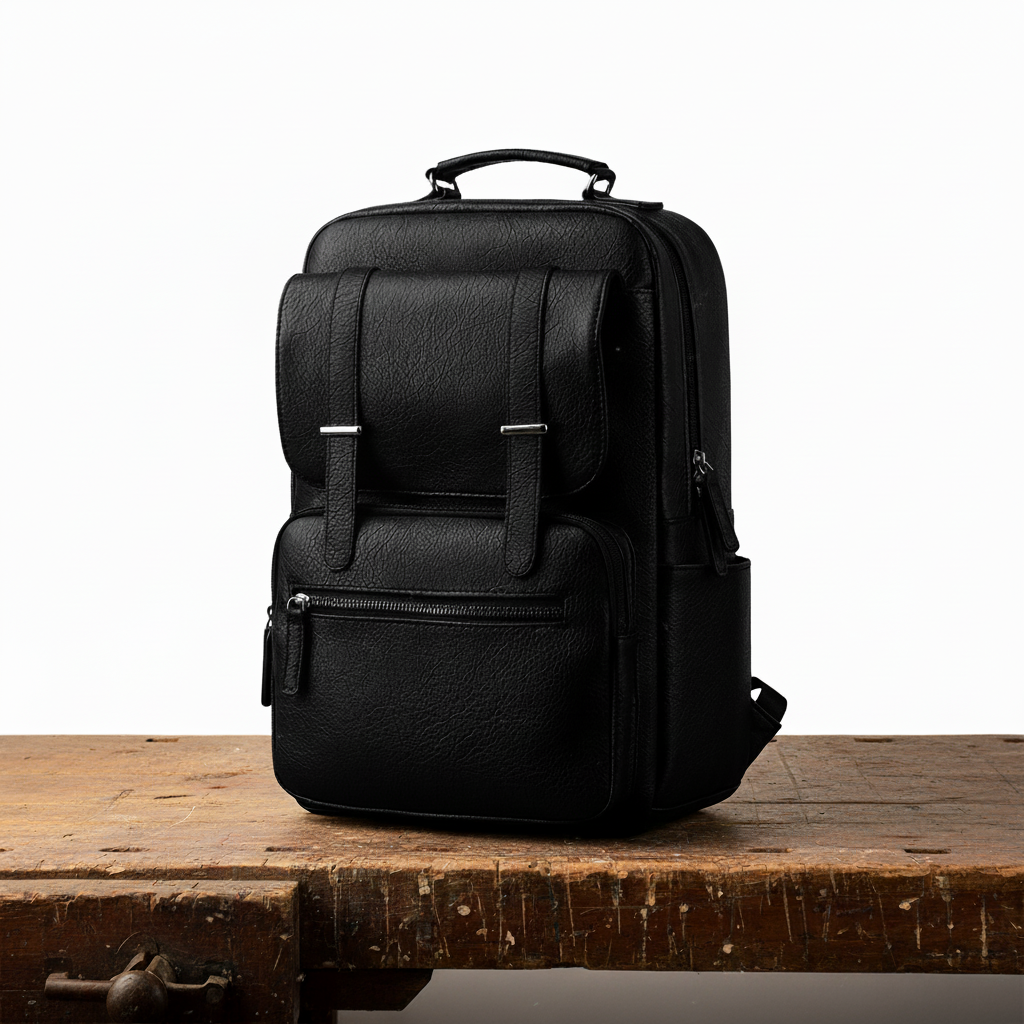 Nathan Leather Backpack