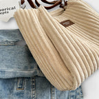 Shoulder Bag with Soft Cord