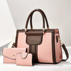 Elegant 3-Piece Leather Bag Set