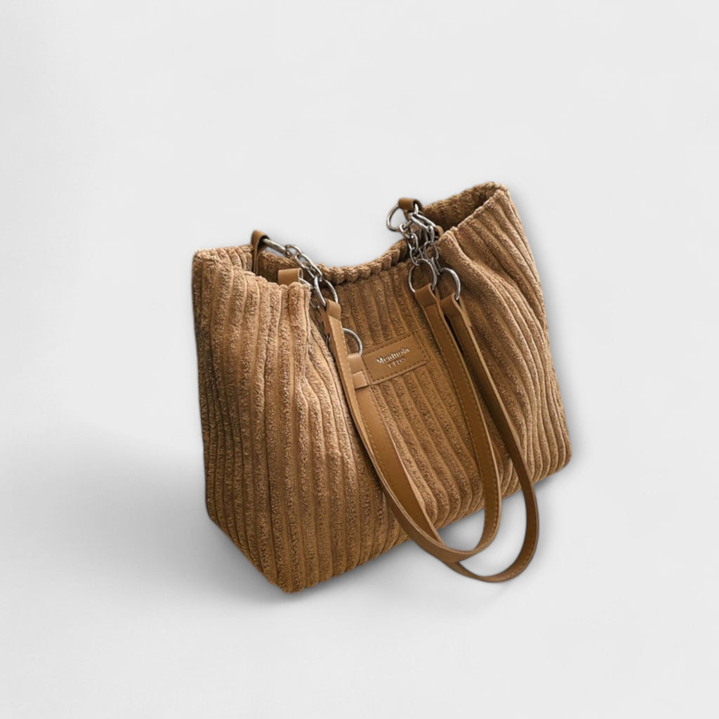 Shoulder Bag with Soft Cord