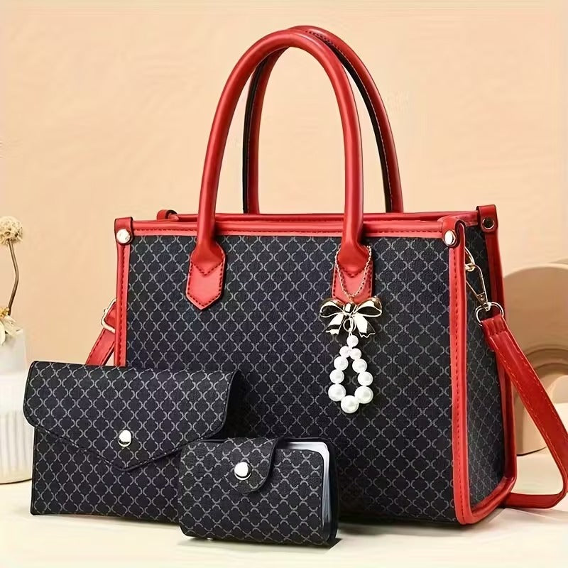 Timeless Vintage 3-Piece Leather Bag Set