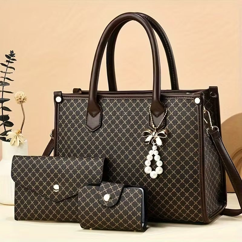 Timeless Vintage 3-Piece Leather Bag Set