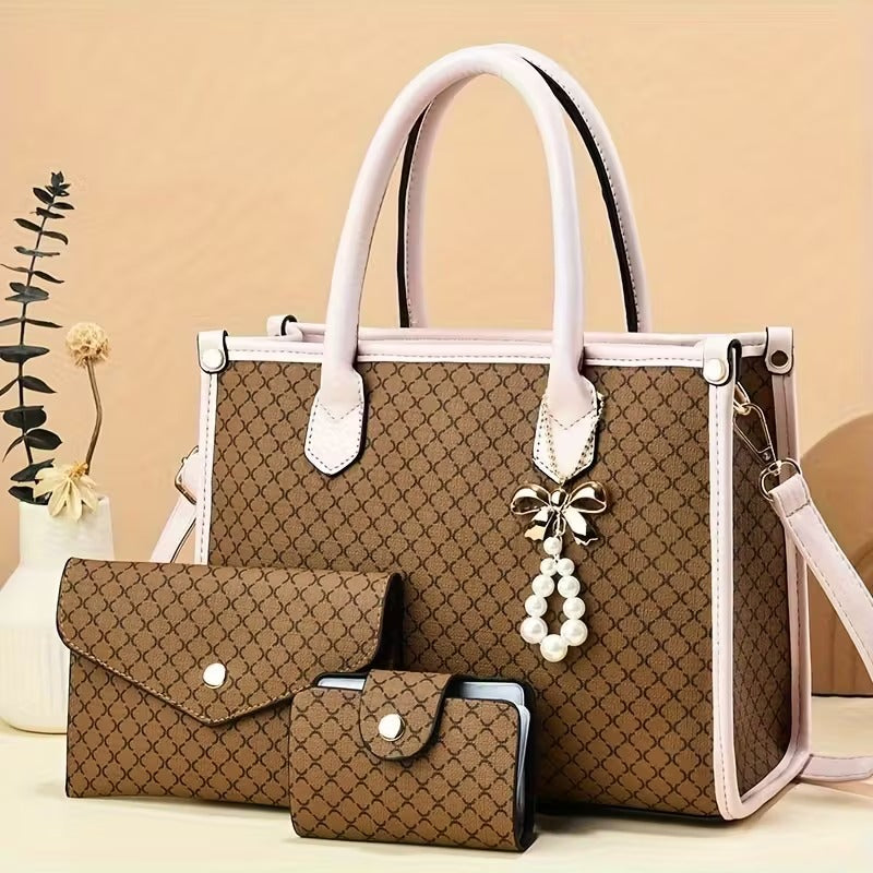 Timeless Vintage 3-Piece Leather Bag Set