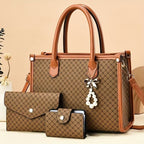 Timeless Vintage 3-Piece Leather Bag Set