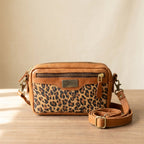 Agustina Cafe Bag with Animal Print