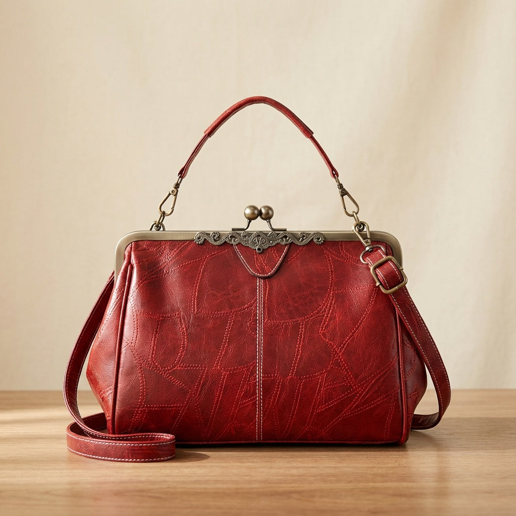 Vintage Kiss-Lock Handbag