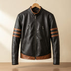 Henry Motorcycle Leather Jacket