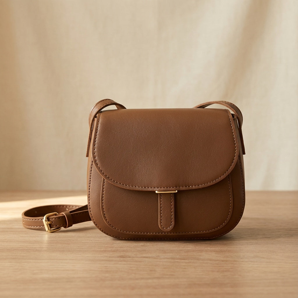 Amelia Retro Saddle Crossbody Bag