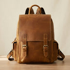 Travel Leather Backpack