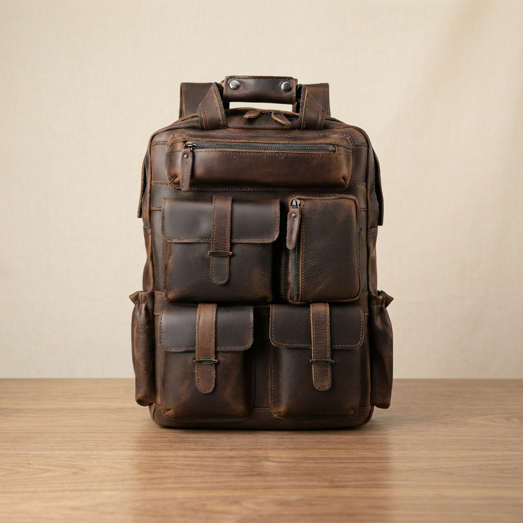 Ruben Leather Backpack