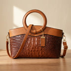 Classic Heritage Leather Shoulder Bag