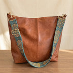 Chelsey’s Vintage Charm Leather Shoulder Bag