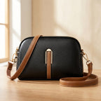 Mila Litchi Embossed Crossbody Bag