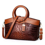 Classic Heritage Leather Shoulder Bag