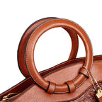 Classic Heritage Leather Shoulder Bag
